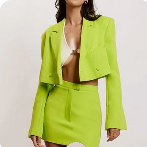 MESHKI Skirt Suit 💚💚